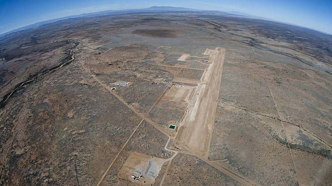 Spaceport America Under Development